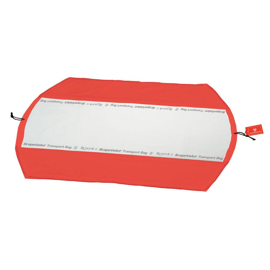 スコープバレットトランスポートバッグ - レッド - 1ケース100枚入り - インストルメント&スコープリプロセシング