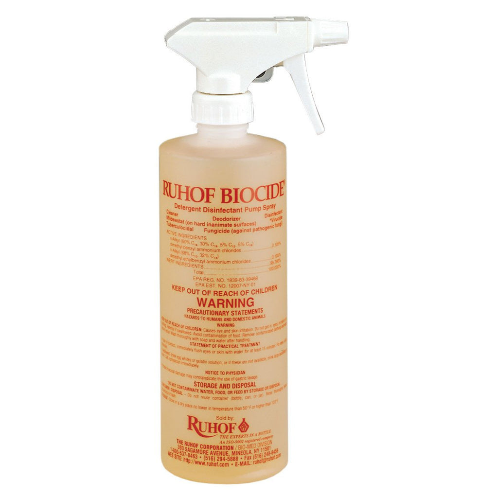 Ruhof Biocide ®-botellas de 16 onzas-12 por caso-química líquida