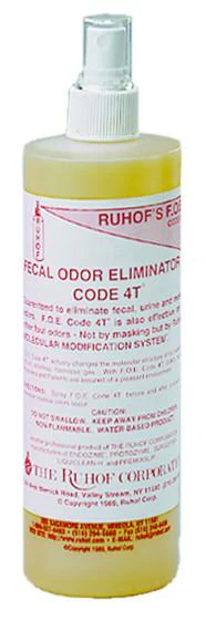 F.o.e. Codice #3® e #4® Eliminatore di odori fecali - Prodotti chimici liquidi