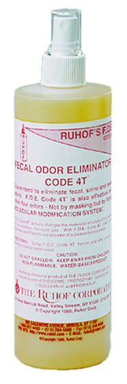 F.o.e. Code #3® & #4® Fecal Odor Eliminator - Liquid Chemistries(液体)