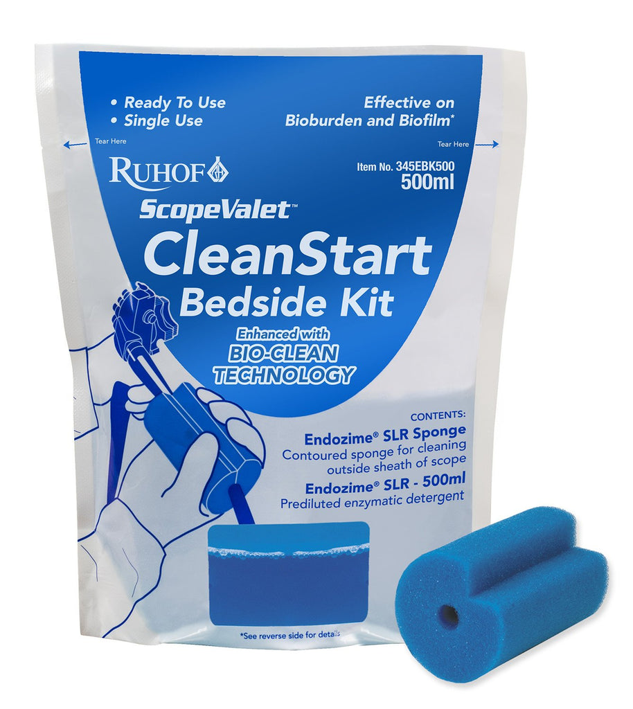 Kit de cabeceira Scope Valet Cleanstart - Reprocessamento de instrumentos e escopos