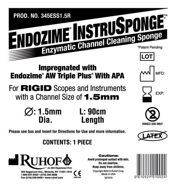 Endozime® Instrusponge For Rigid Instruments - Instrument & Scope Reprocessing